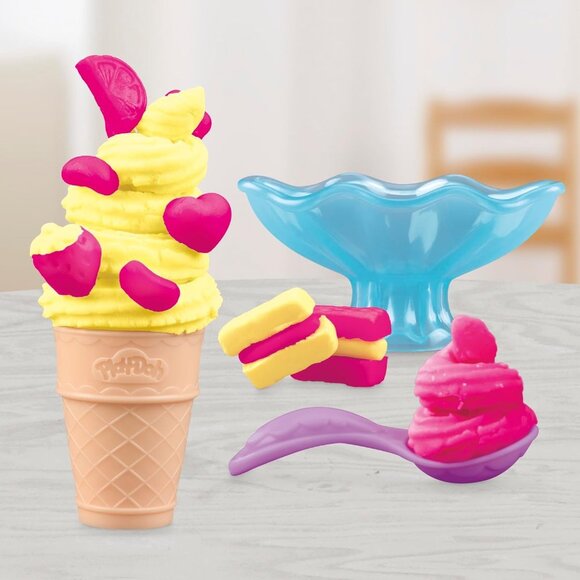 Brand New🍦 Play-Doh® Mini Ice Cream Play Set 🎨🍨 Ages 3+ - Picture 7 of 10